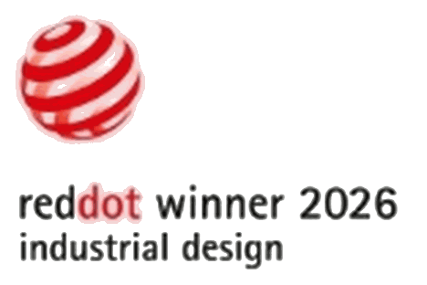 Red Dot Winner 2026 · Industrial Design